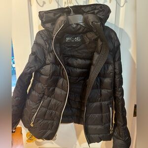 Michael Kors XS Women's Black Puffer Jacket NWOT